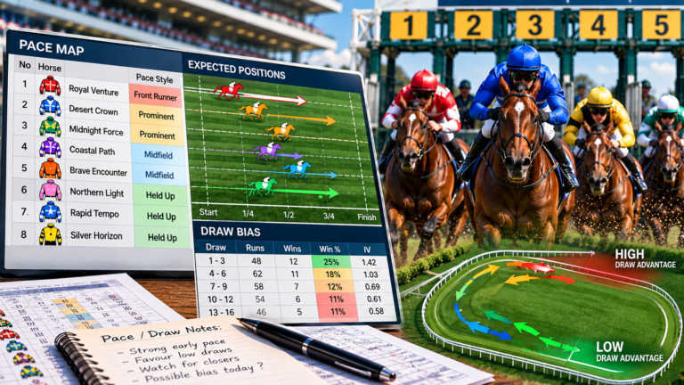 Pace Maps and Draw Bias: Reading a Race Before It Is Run